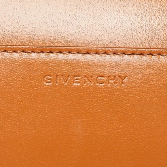Givenchy Chestnut Smooth Leather 4G Crossbody Bag - Picture 10 of 12